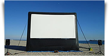 Outdoor Movie Equipment Rental
