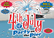 4th of July Party on the Pier